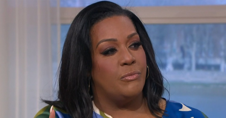 Alison Hammond presenting on This Morning