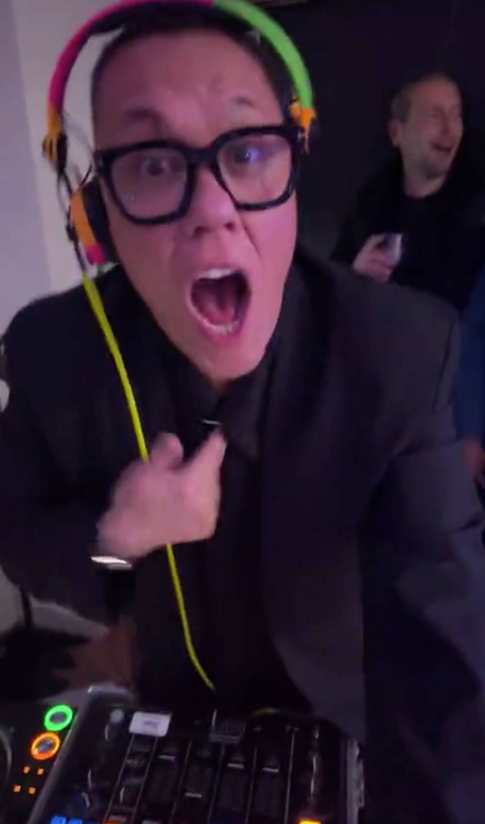 Gok Wan on the decks for Alison Hammond birthday