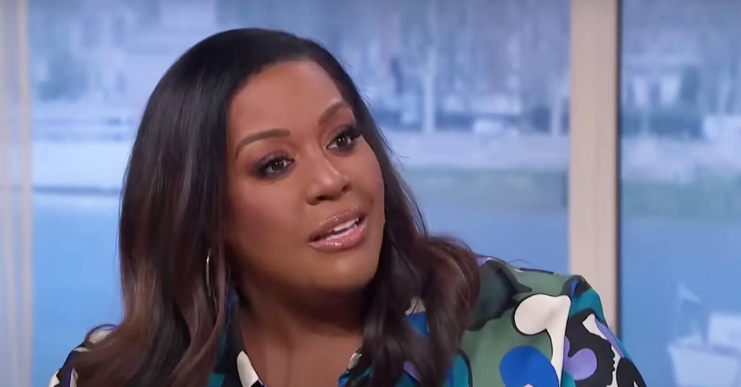 Alison Hammond listens on This Morning