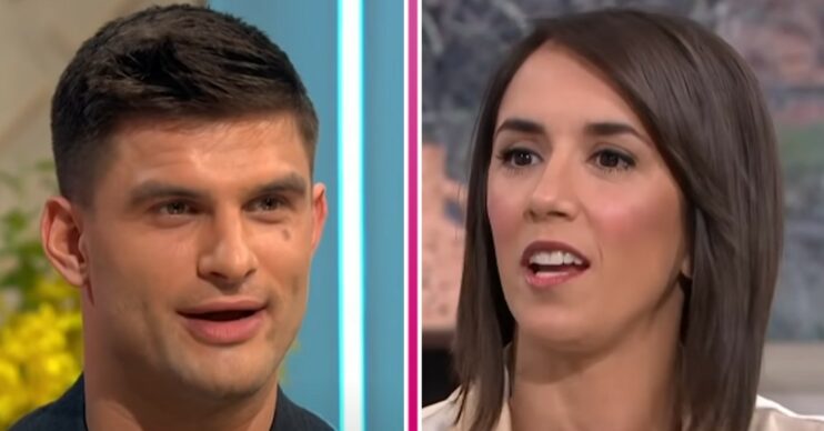 Aljaz Skorjanec and Janette Manrara talking on daytime shows