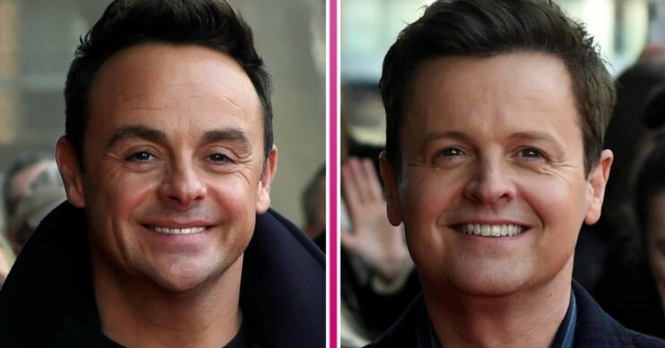 Ant and Dec smiling at BGT auditions