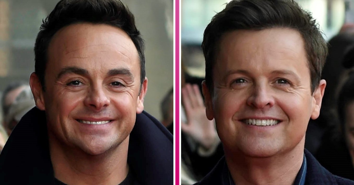 Ant and Dec smiling at BGT auditions