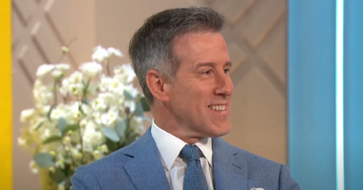 Anton Du Beke looks to the side on Lorraine
