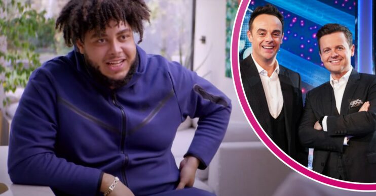 Big Zuu looks happy, Ant & Dec smile