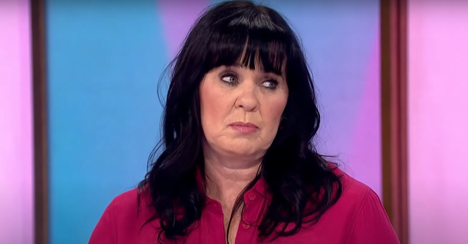 Coleen Nolan rolling her eyes on Loose Women