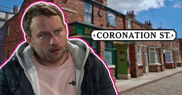Coronation Street character Paul looking anxious