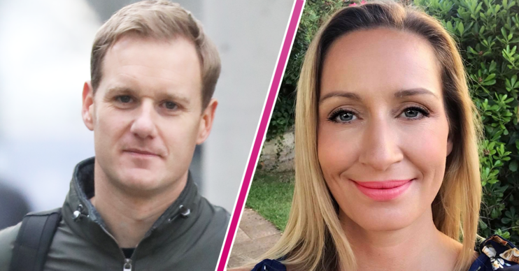 Dan Walker side by side with Nicola Bulley