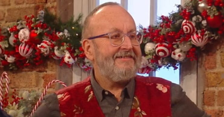 Hairy Bikers star Dave Myers smiling on Saturday Kitchen