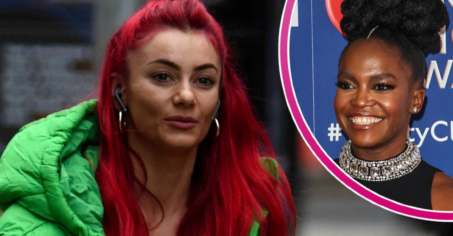 Strictly star Dianne Buswell waving