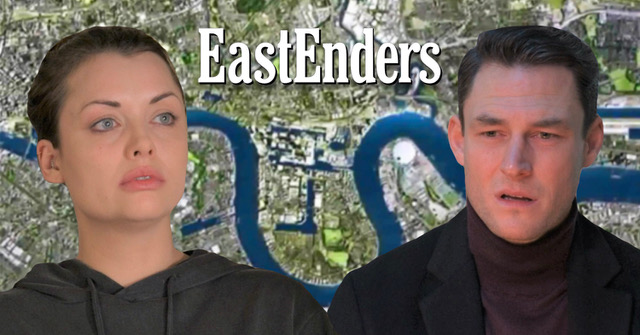 EastEnders' Whitney and Zack look emotional on the EastEnders background comp image