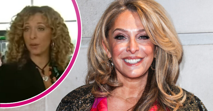 EastEnders' Tracy-Ann is smiling and, in a bubble, is Chrissie