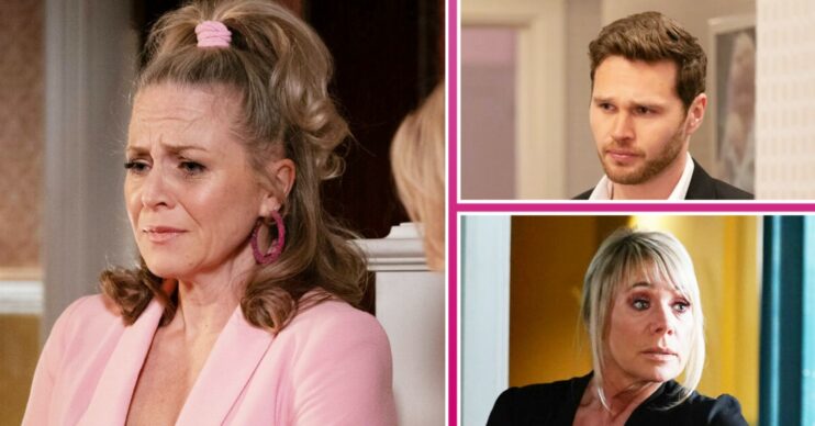 EastEnders spoilers: Linda, Keanu, Sharon comp image