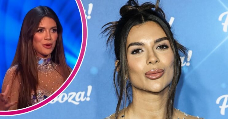 Ekin-Su on Dancing On Ice, and smiling at ITV Palooza