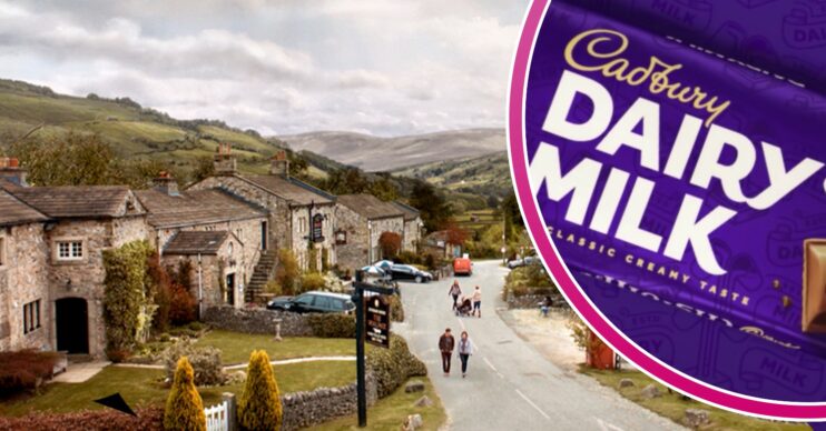 Emmerdale villain actor plays a different kind of character in Cadbury ad