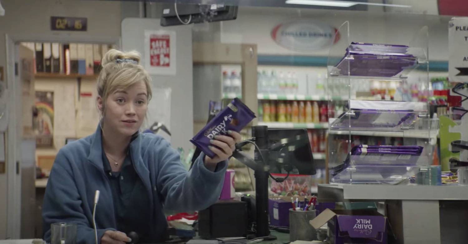 Petrol station employee plays Mark Womack character's daughter in Cadbury ad