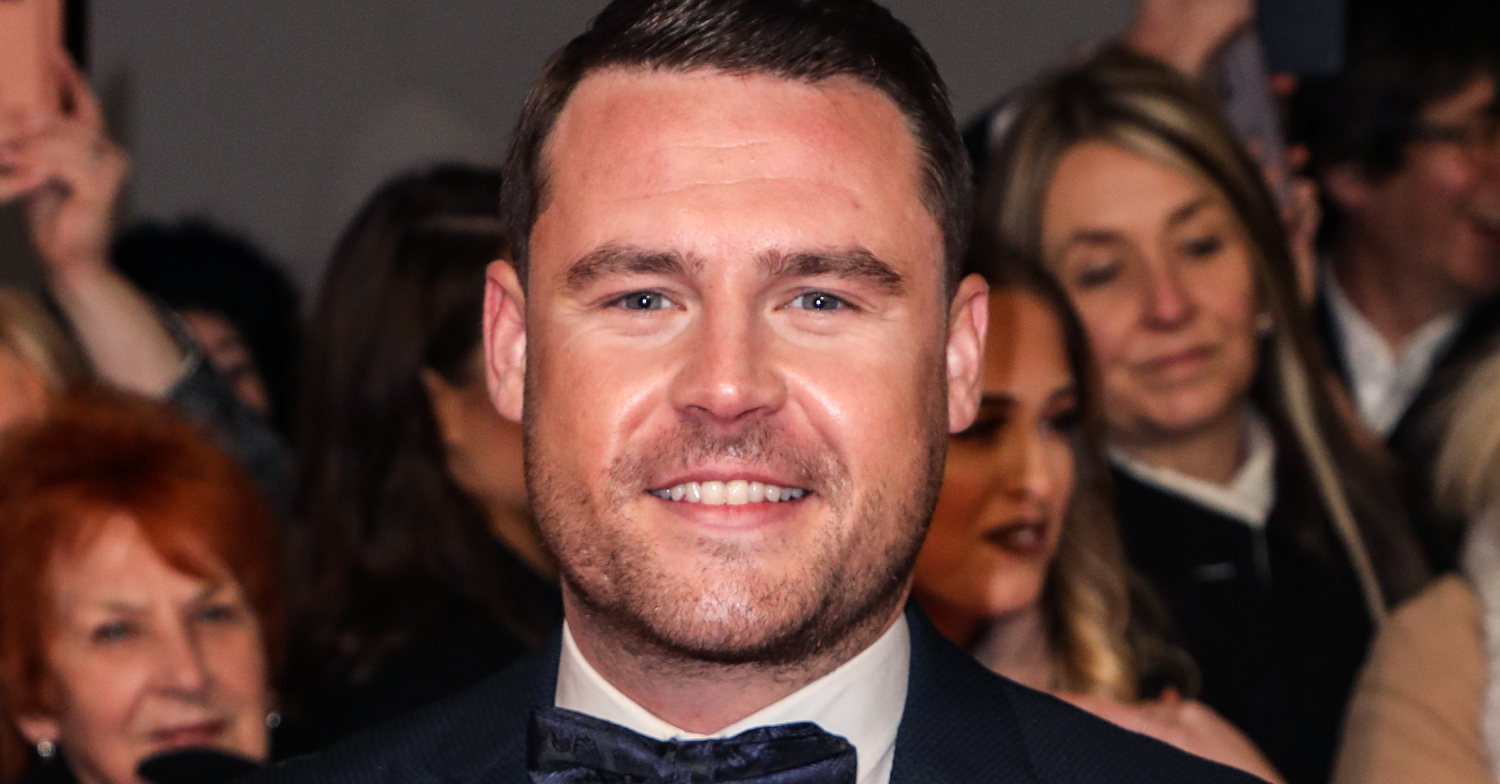 Emmerdale: Danny Miller is smiling