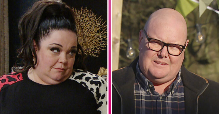 Emmerdale's Mandy is flirty next to Pady