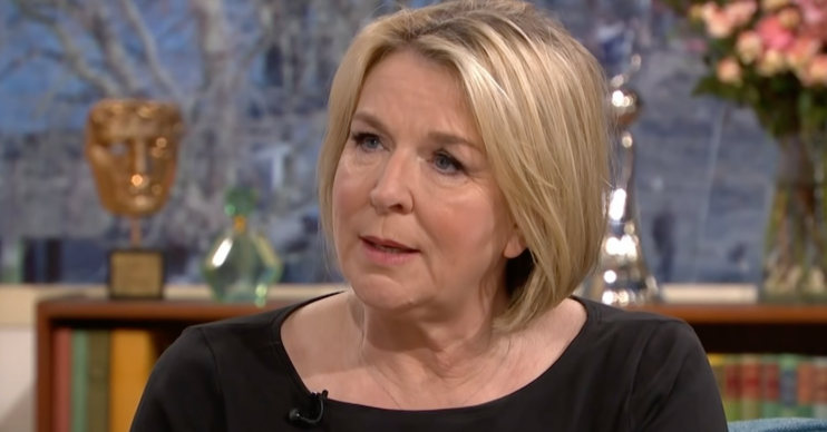 Fern Britton looking sad on This Morning
