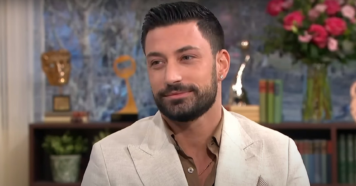 Strictly star Giovanni Pernice smiling on This Morning