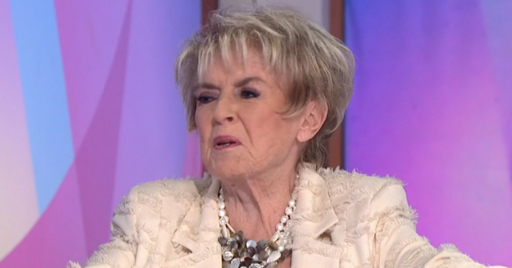 Gloria Hunniford chatting on Loose Women