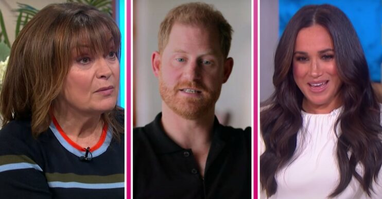 Lorraine Kelly looks surprised today, Harry and Meghan makes TV interview appearances