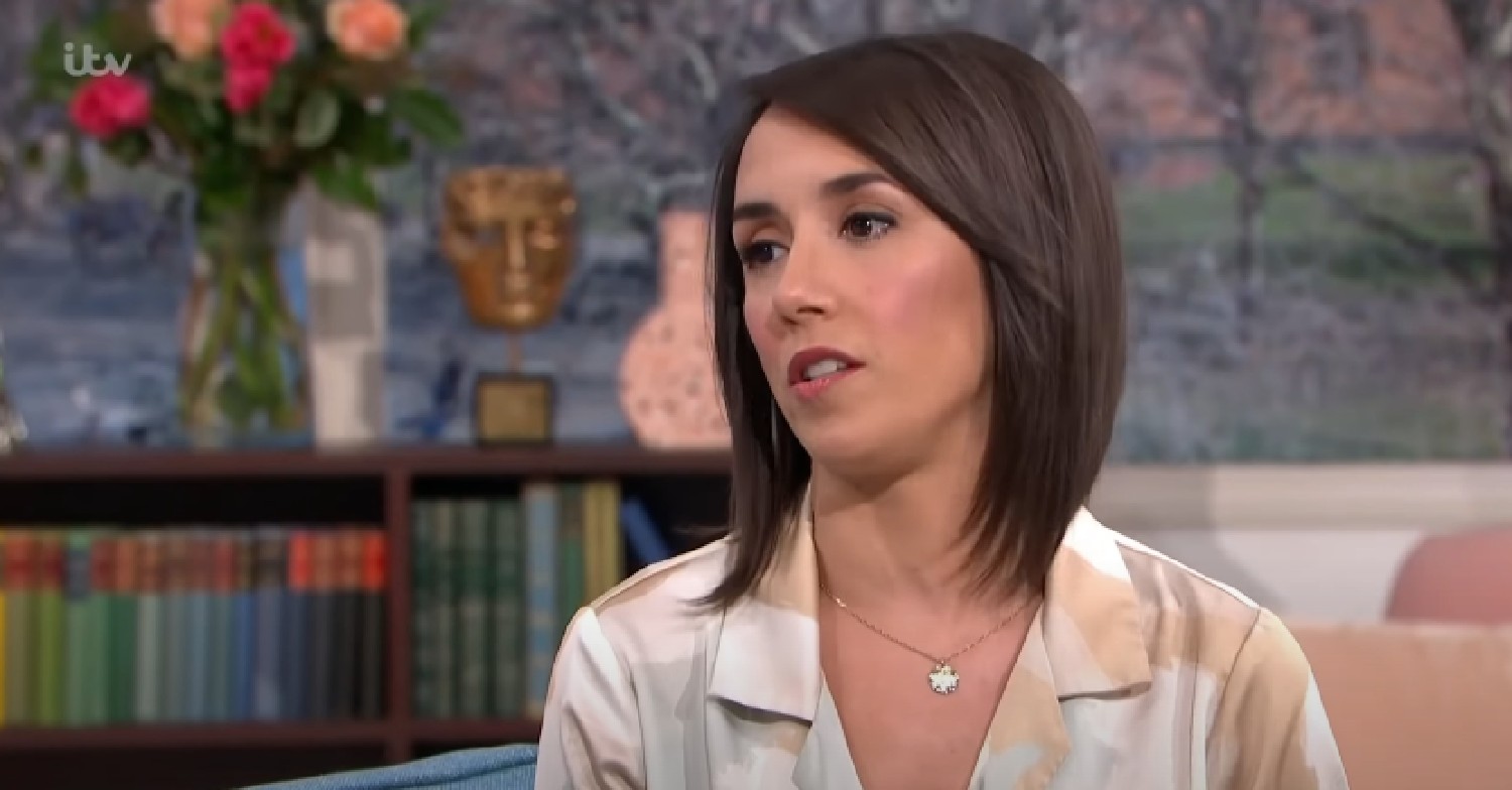Janette Manrara speaking on This Morning