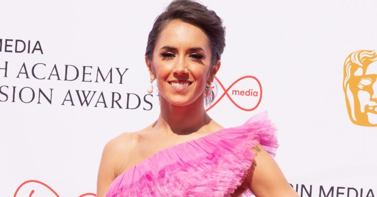 Janette Manrara attends the BAFTAs in 2022