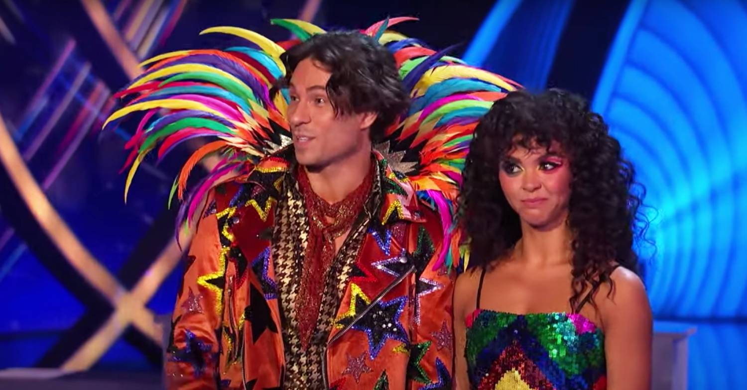 Joey Essex and Dancing On Ice partner Vanessa speaks with the judges