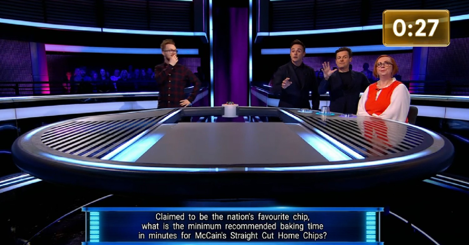 Ant and Dec with contestants on Limitless Win