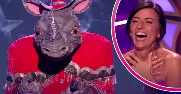 Masked Singer 2023 final was won by Rhino, Davina McCall reacts to Rhino's unmasking
