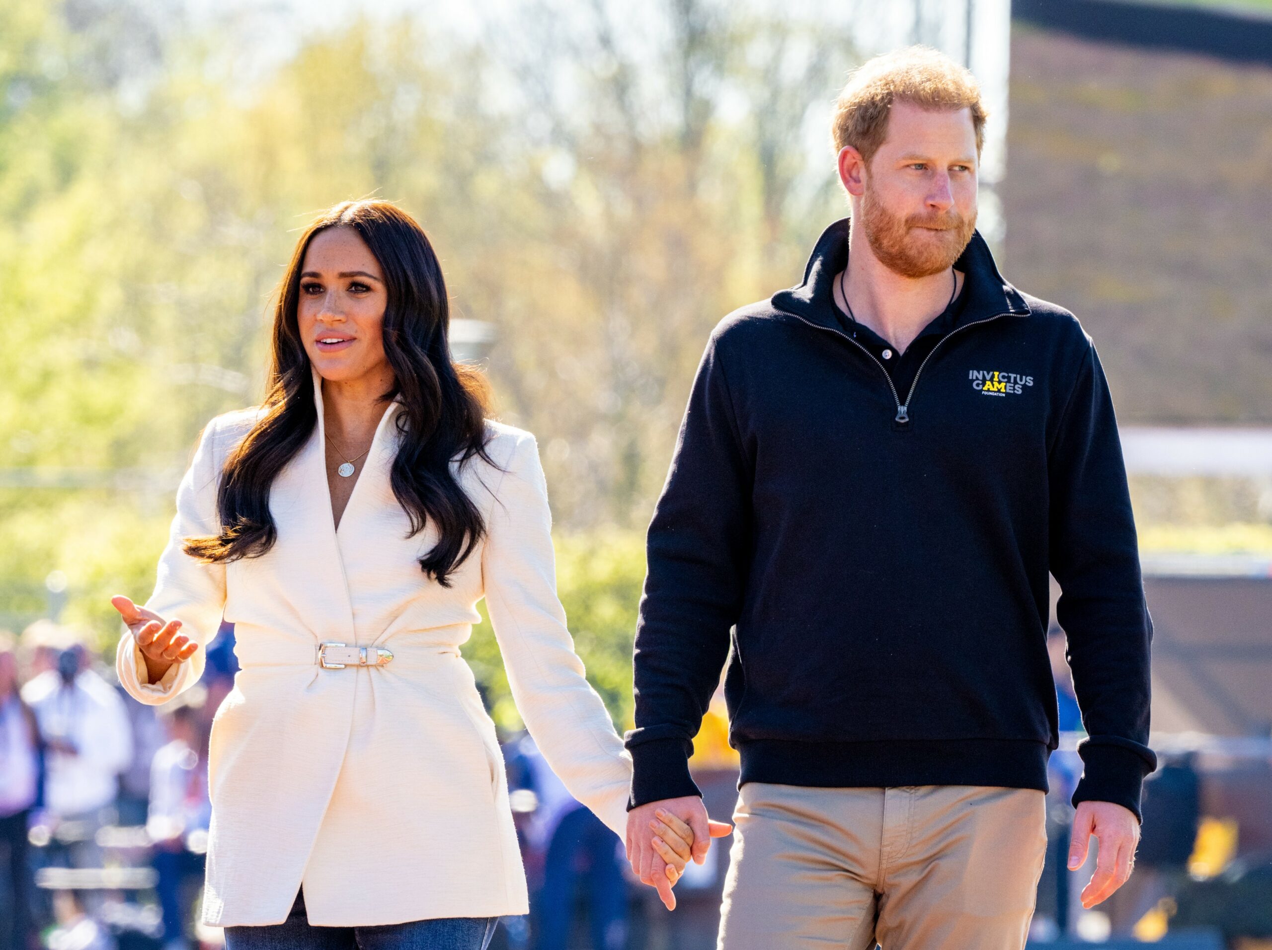 Prince Harry and Meghan Markle at Invictus Games