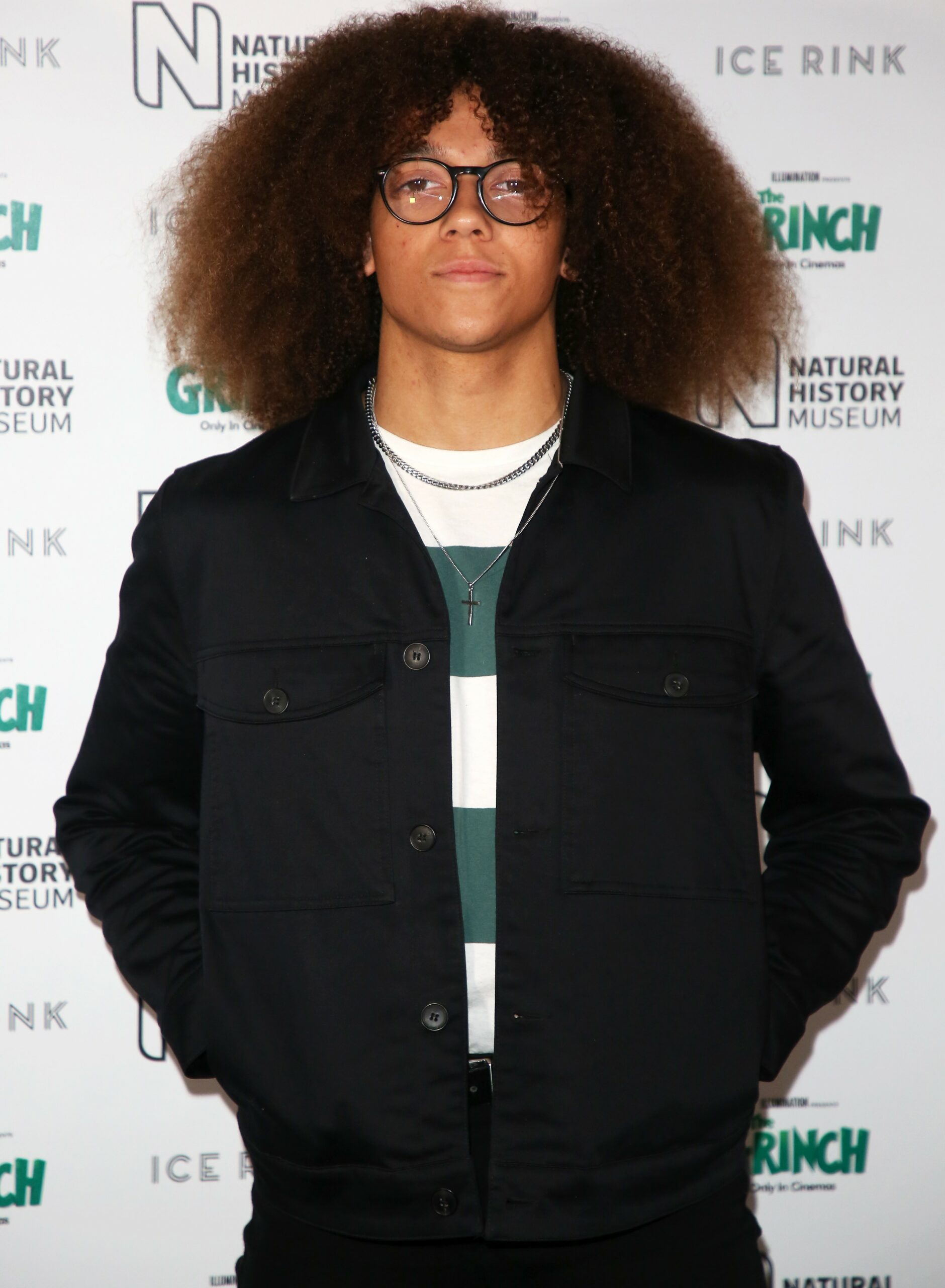 Perri Kiely with his hands in his pockets at event