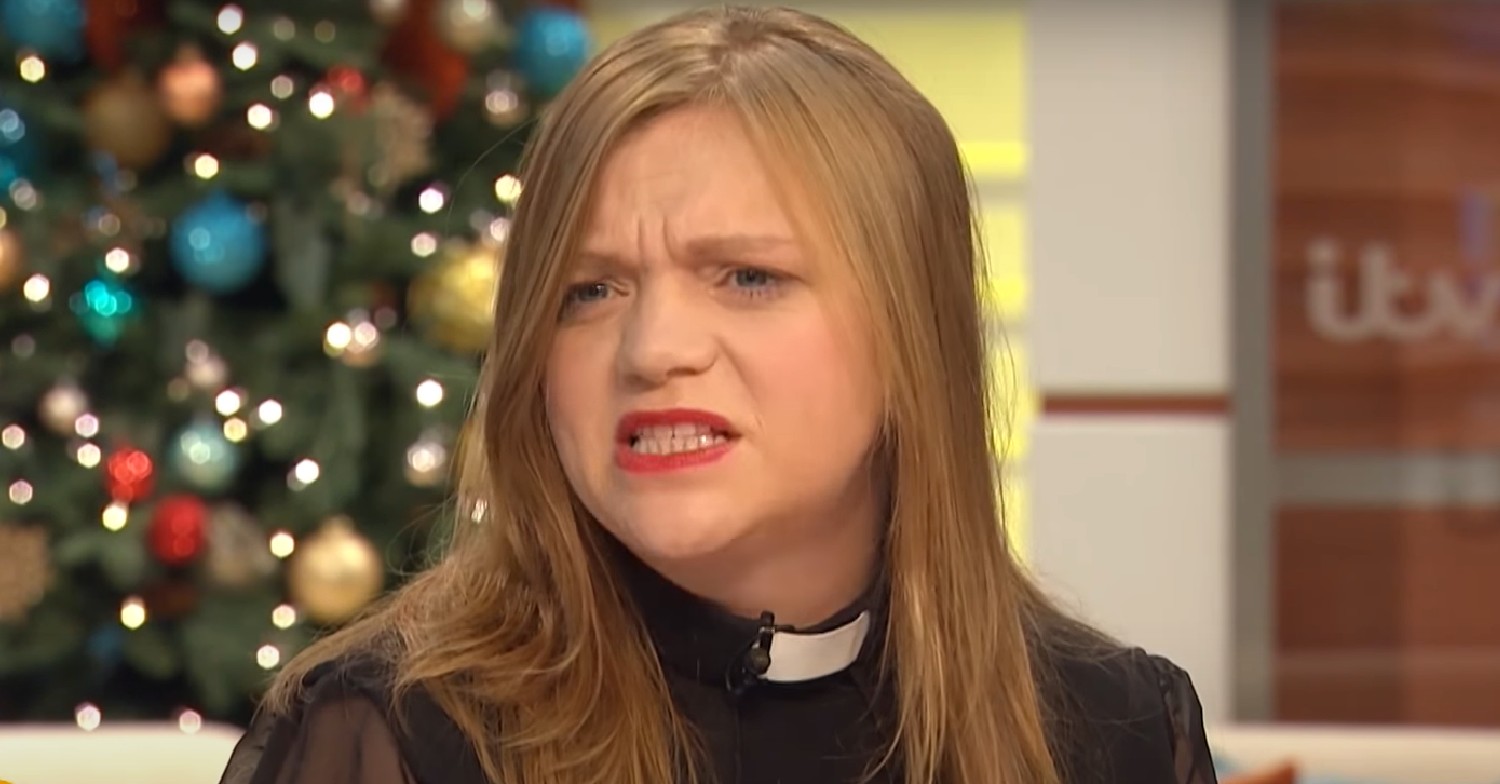Reverend Kate talking on GMB