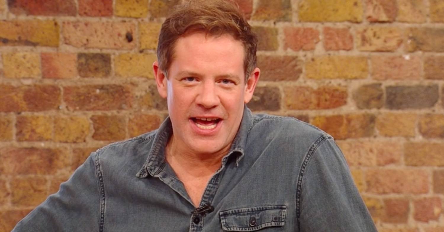 Matt Tebbutt speaks to the camera during Saturday Kitchen today