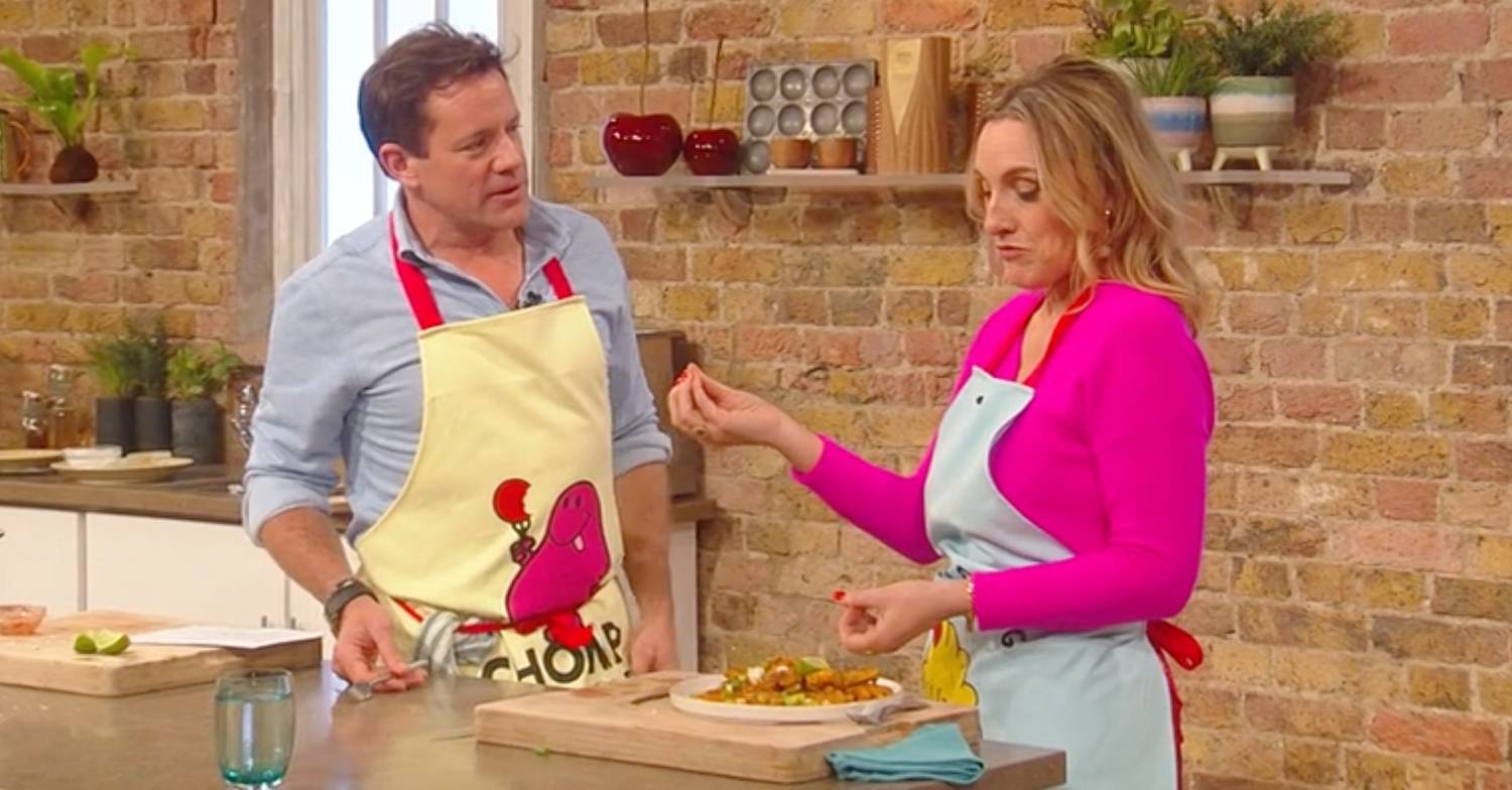 Saturday Kitchen today featured host Matt Tebbutt and guest Grace Dent