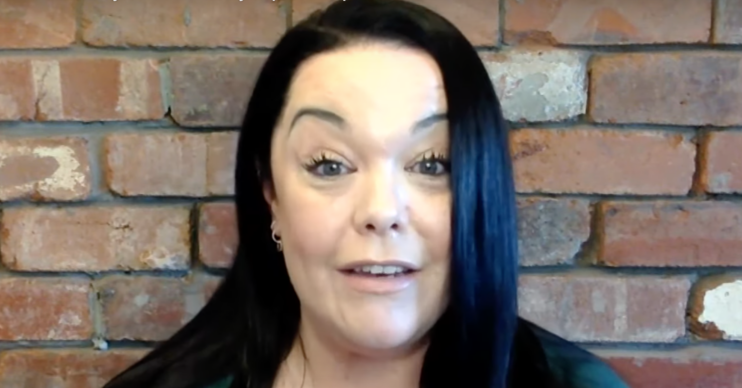 Lisa Riley on Lorraine chatting