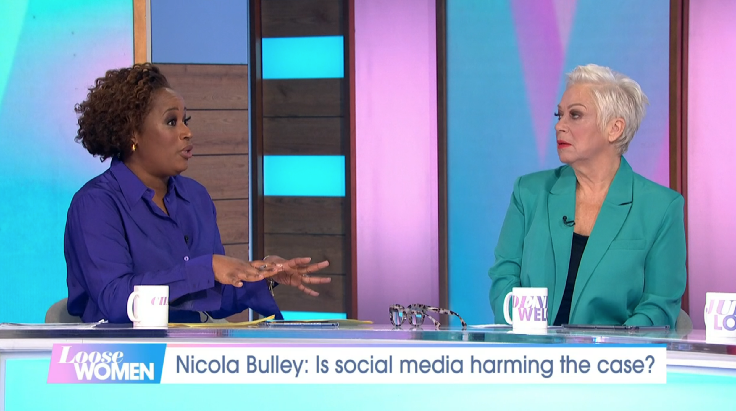 Charlene White and Denise Welch discuss Nicola Bulley on Loose Women