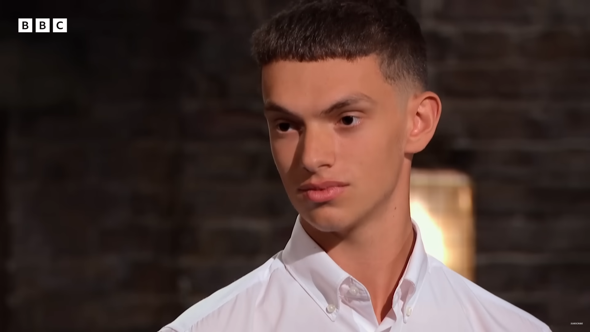 Miles speaks with the Dragons on Dragons Den