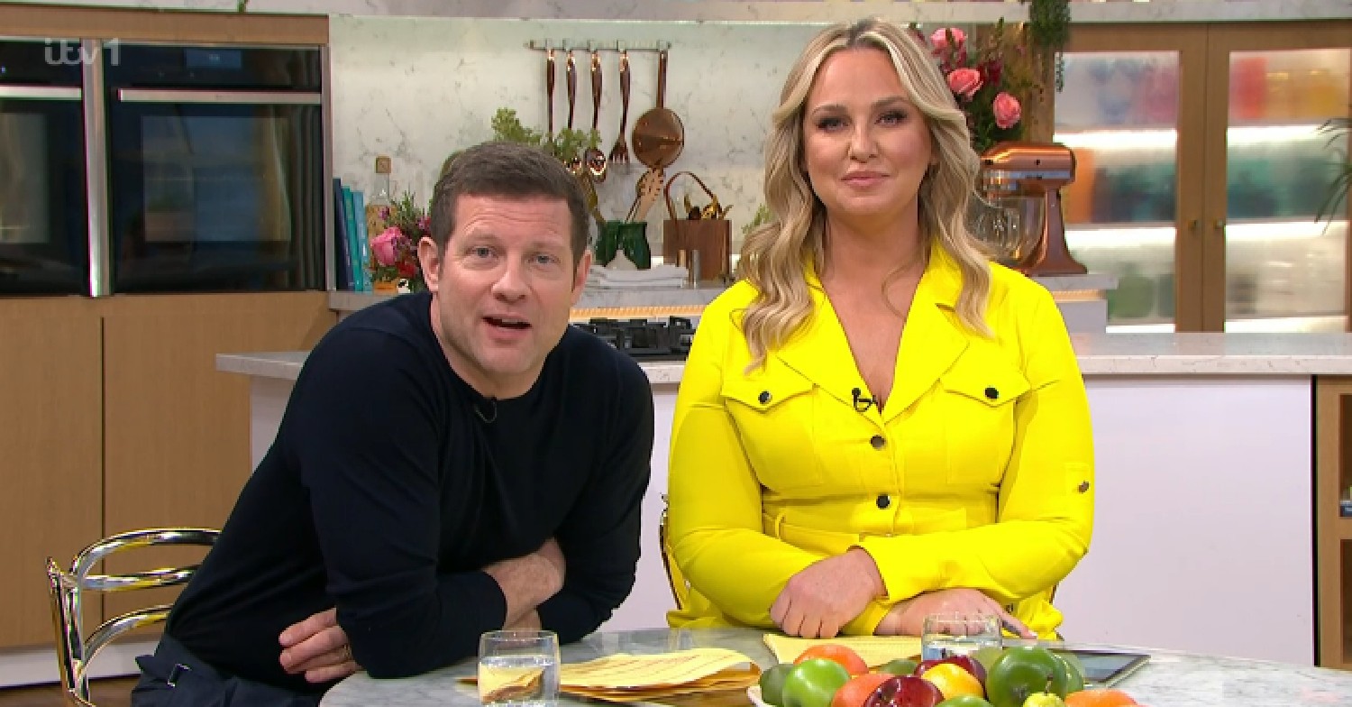 Dermot O'Leary and Josie Gibson hosting This Morning today