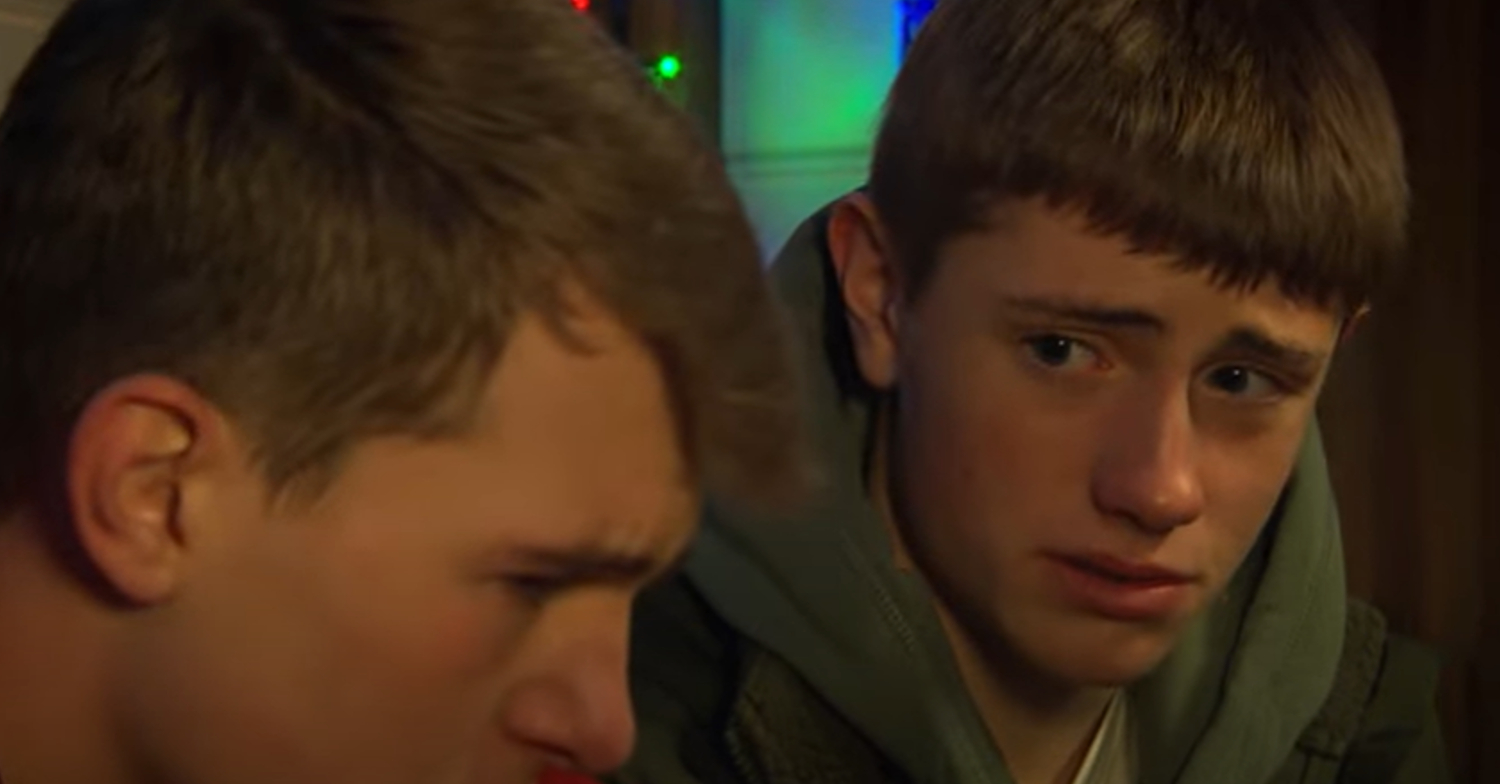 Emmerdale's Marshall is looking upset