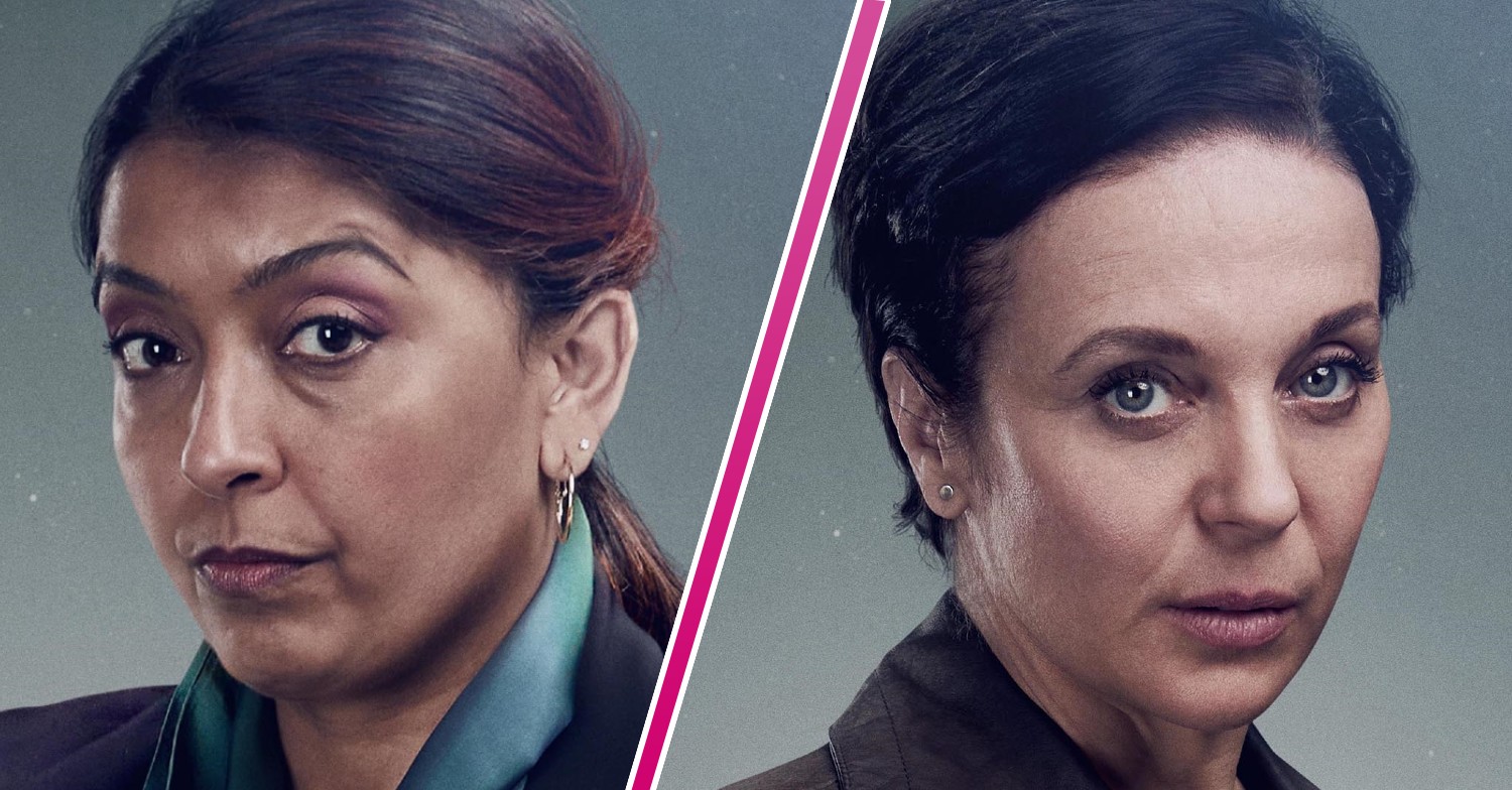 Sunetra Sarker and Amanda Abbington in Desperate Measures