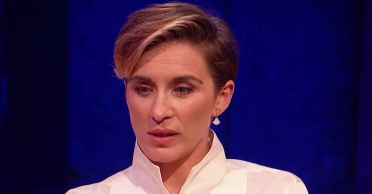 Line of Duty star Vicky McClure looks downwards