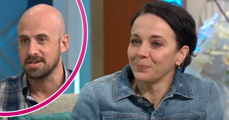 Jonathan Goodwin and Amanda Abbington on Lorraine