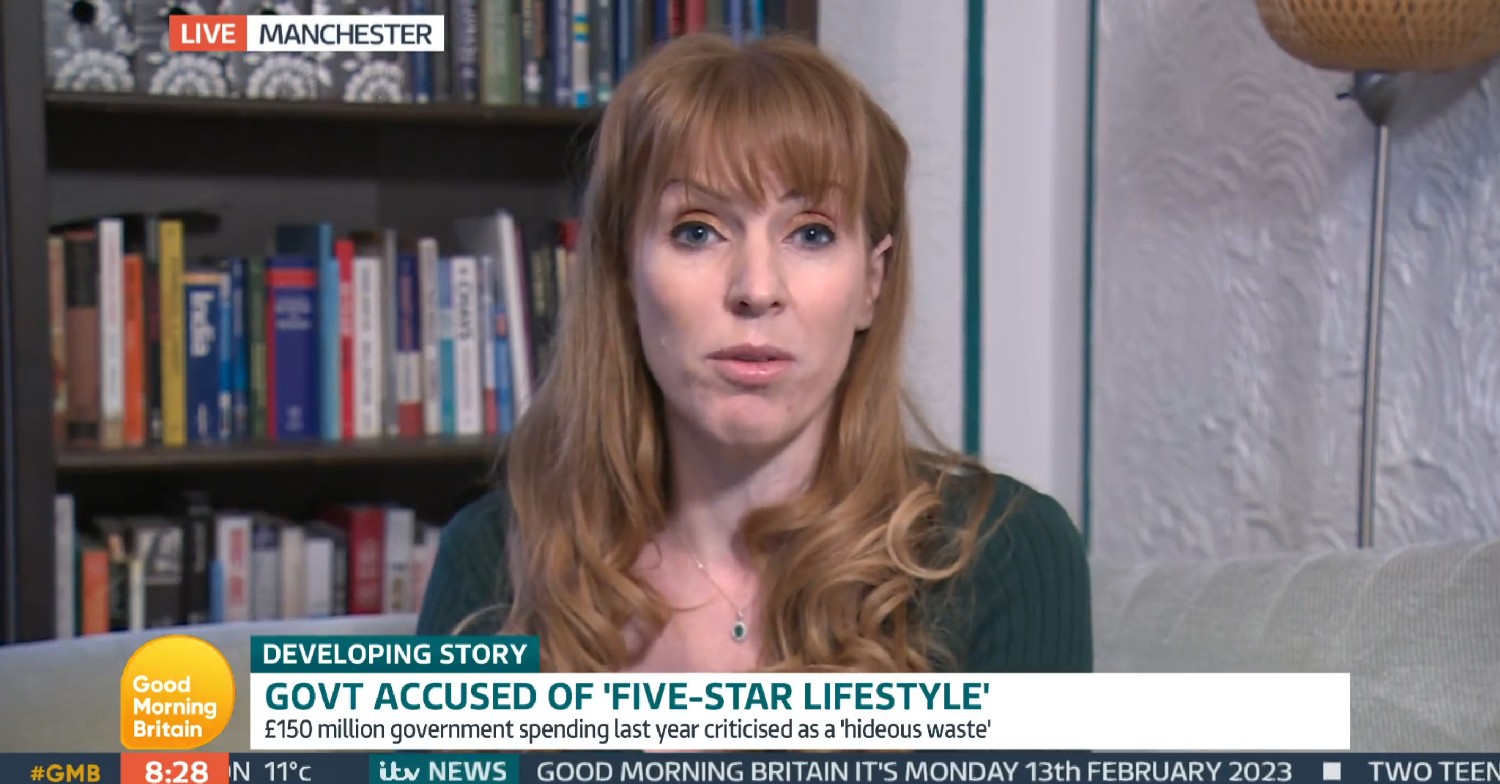 Angela Rayner on GMB today 