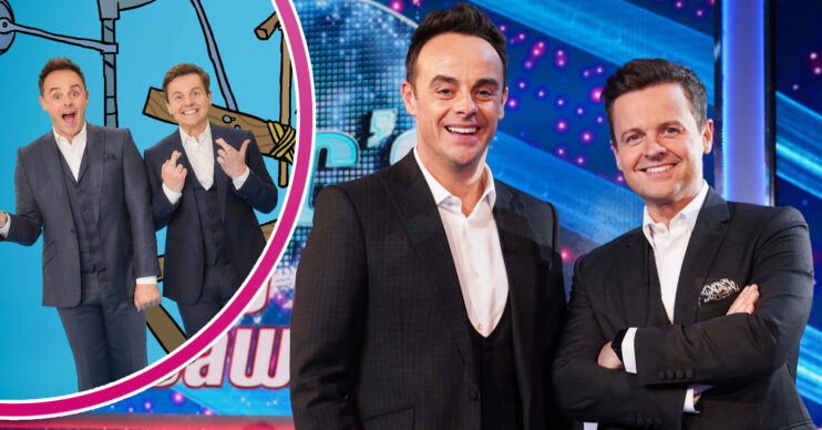 Ant and Dec smile in promo pics for Saturday Night Takeaway