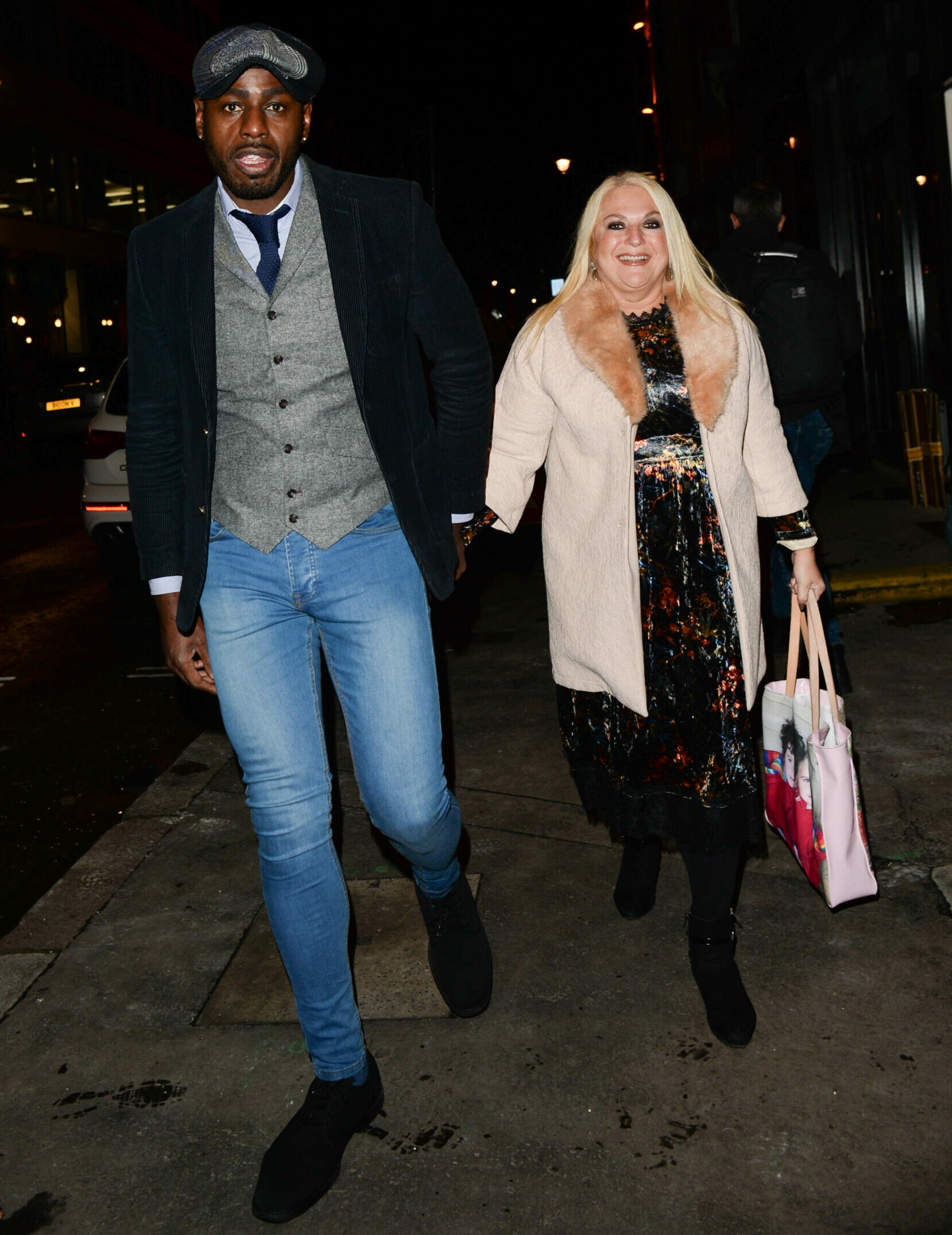 Vanessa Feltz and Ben Ofoedu at By Andre party