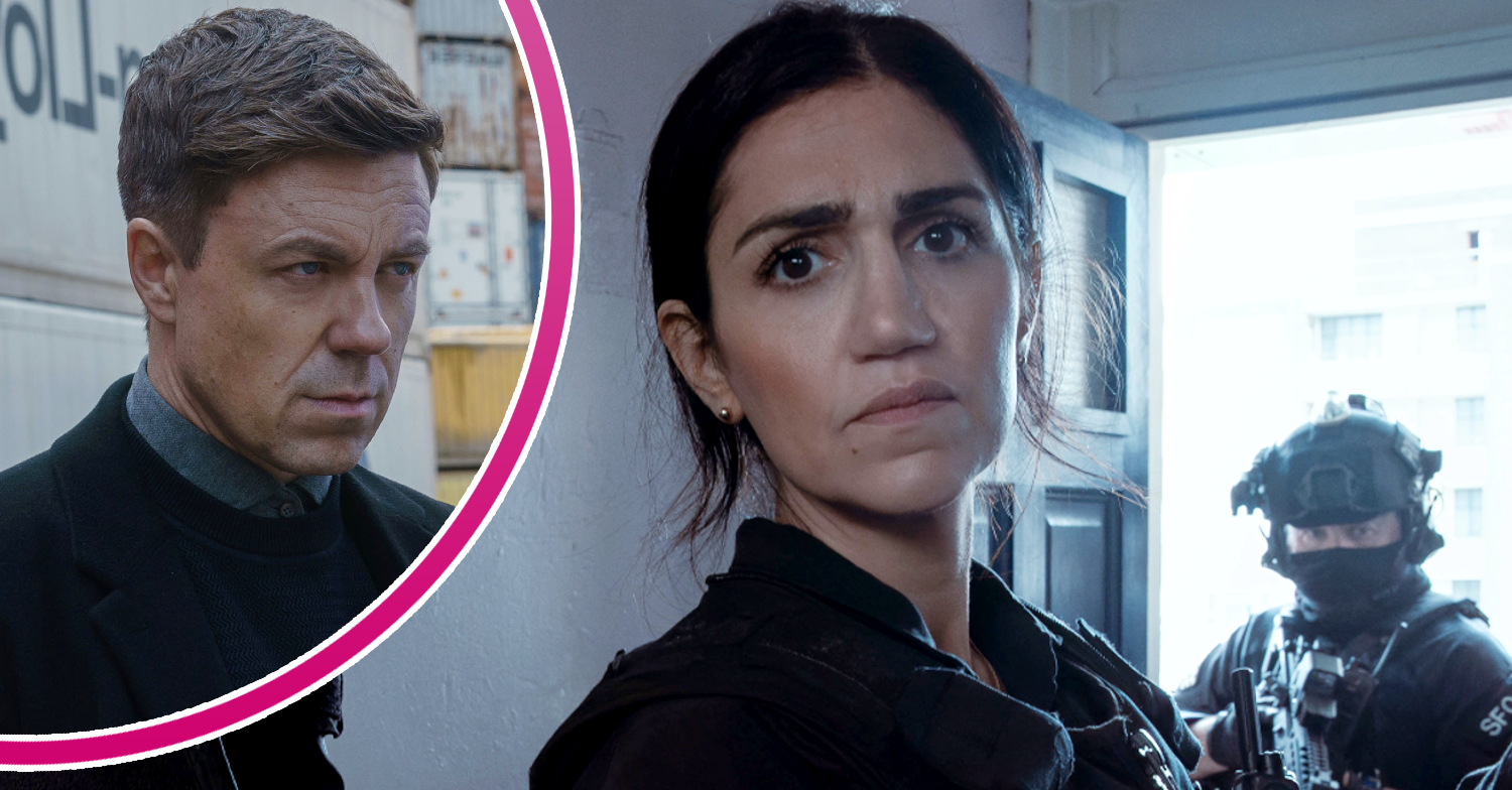 Col McHugh and Lou Slack frown in Better episode 1