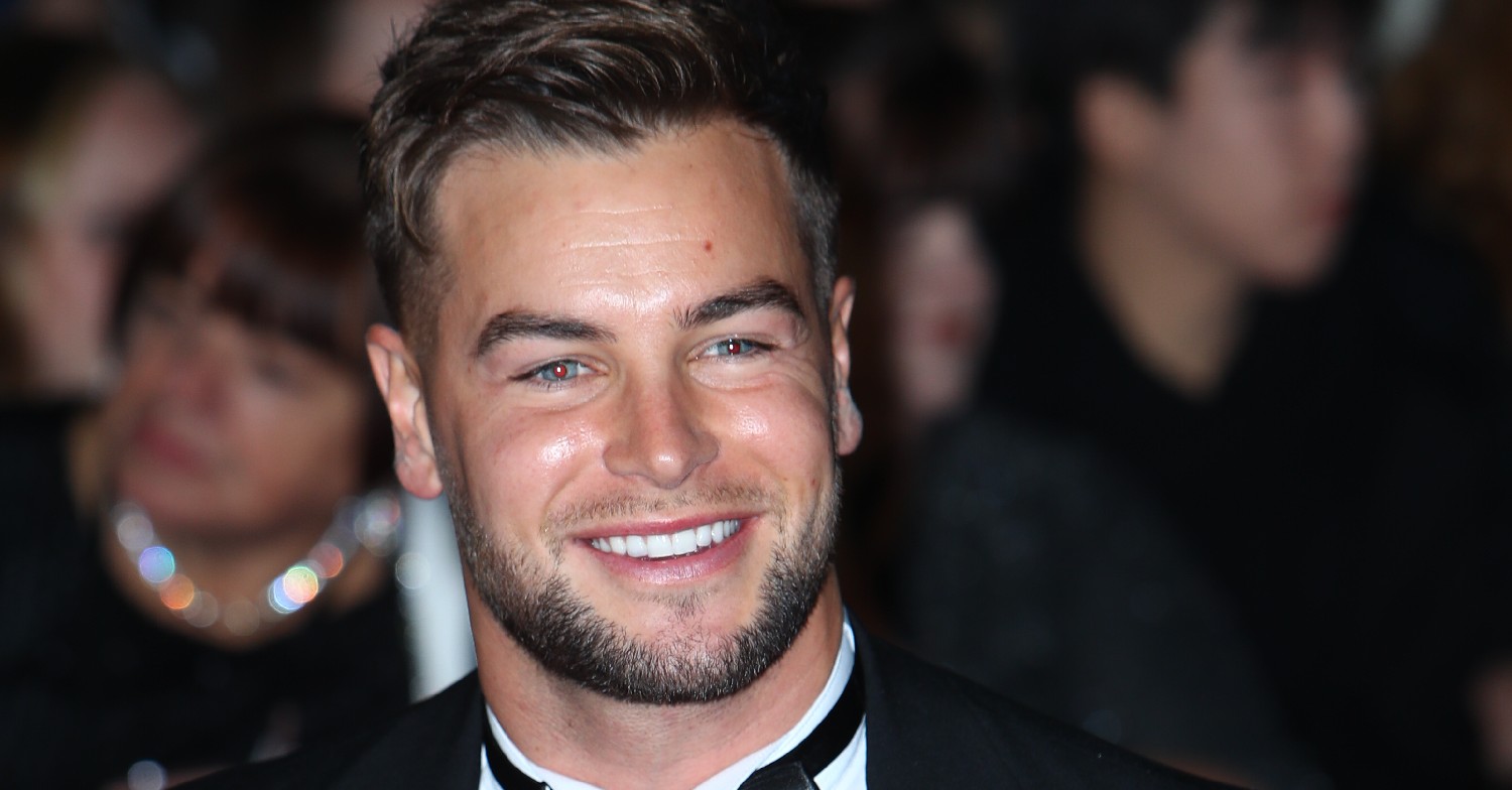 Love Island star Chris Hughes smiling 