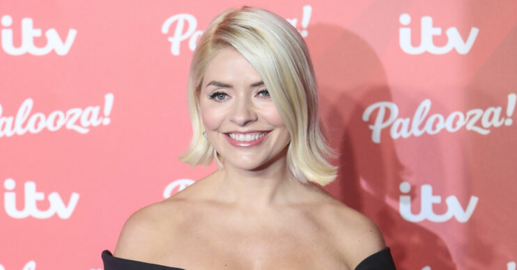 Holly Willoughby smiles at ITV Palooza event