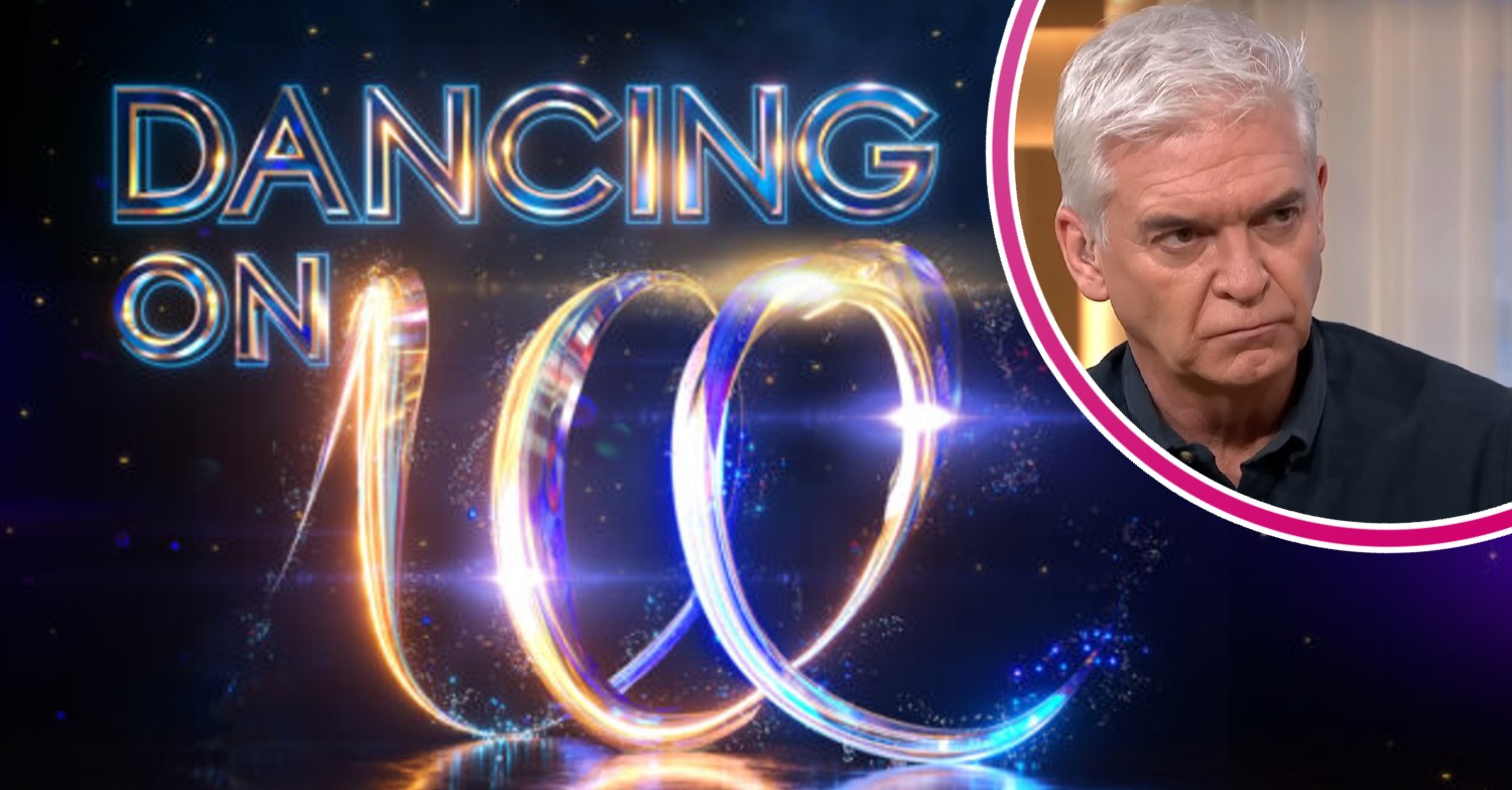 Dancing on Ice Logo and Phillip Schofield